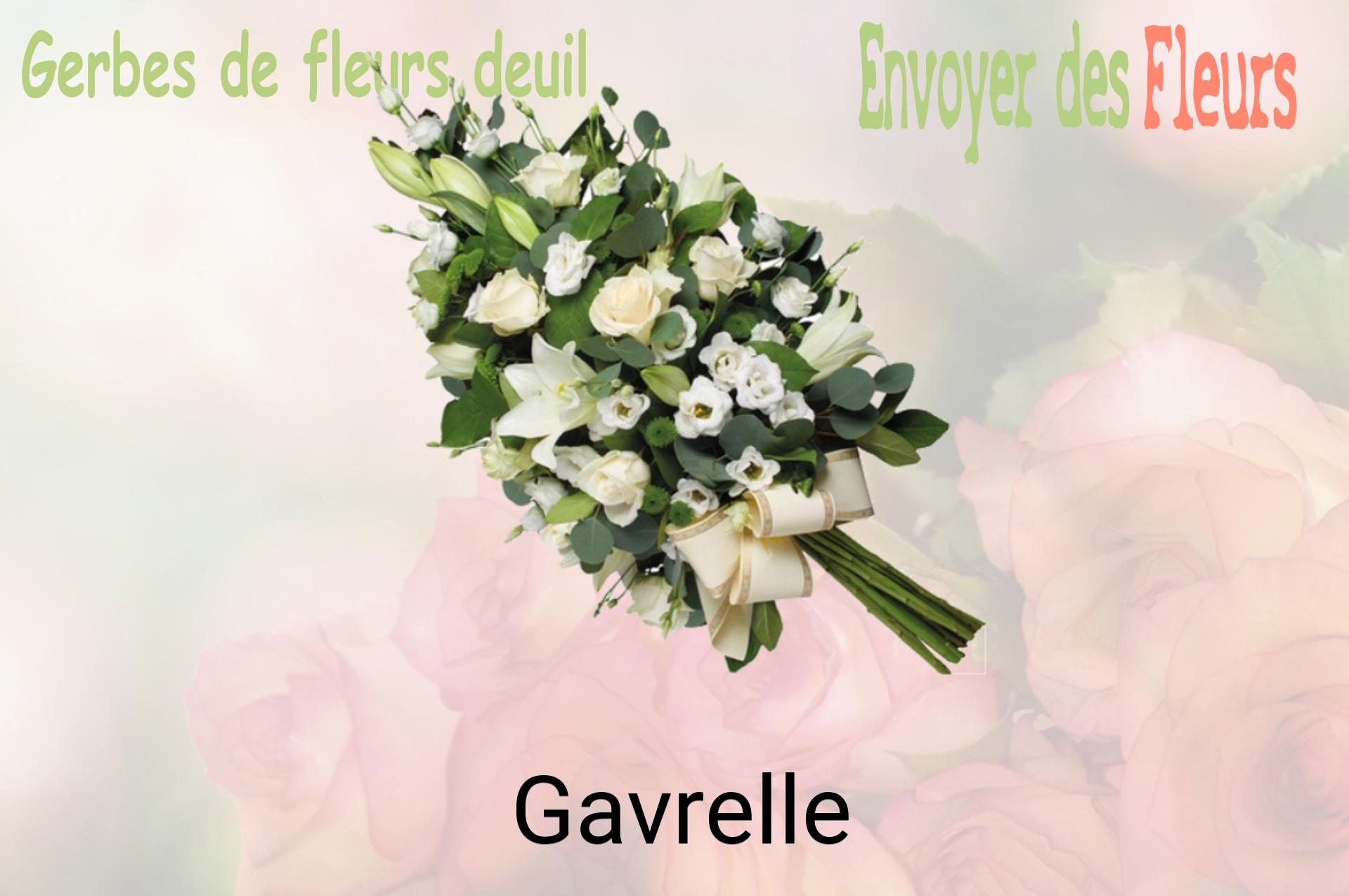 Gerbe de fleurs de deuil livrée à Gavrelle